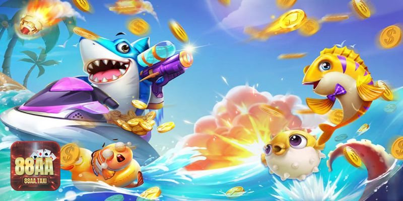 Bắn Cá 365 - Trang bị hỗ trợ: bom, mìn, lưới